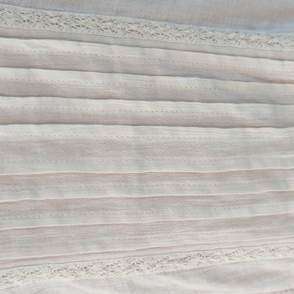 Lucky Brand Solid Woven Drop Needle Peasant - Picture 11 of 16